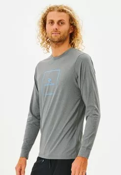Rip Curl Corp Icon Long Sleeve UV Rashguard -Rip Curl Sales rip curl 0052 4845426 3