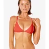 Rip Curl Premium Surf Banded Fixed Tri Bikini Top