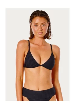 Rip Curl Premium Surf Banded Fixed Tri Bikini Top