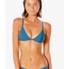 Rip Curl Premium Surf Banded Fixed Tri Bikini Top