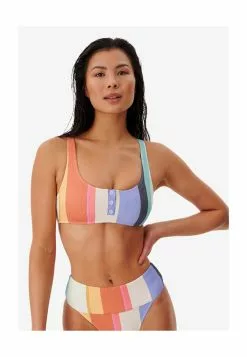 Rip Curl Heat Wave Henley Crop Bikini Top