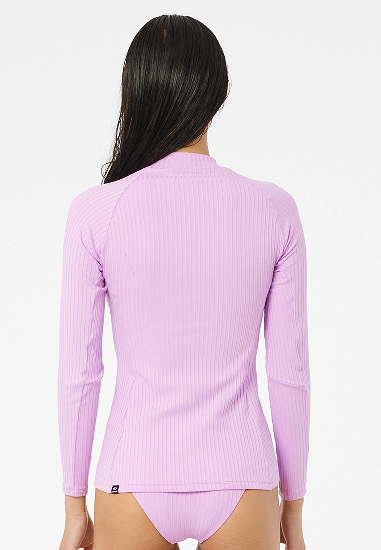 Rip Curl Premium Surf Zip Through Long Sleeve UV Rash Vest 2 Rip Curl Premium Surf Zip Through Long Sleeve UV Rash Vest - Image 2