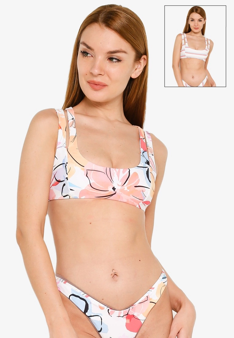 Rip Curl Blossom Revo Crop Bikini Top 1 Rip Curl Blossom Revo Crop Bikini Top