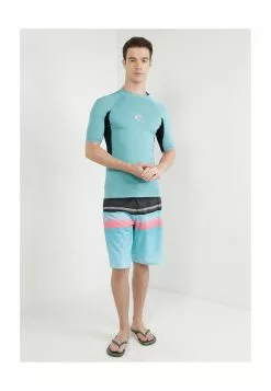 Rip Curl Waves Short Sleeve UV Rashguard -Rip Curl Sales rip curl 4683 0135806 4