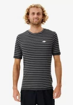 Rip Curl Plain Stripe Short Sleeves Tee