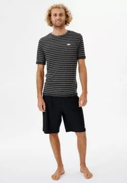 Rip Curl Plain Stripe Short Sleeves Tee -Rip Curl Sales rip curl 5988 8155426 4