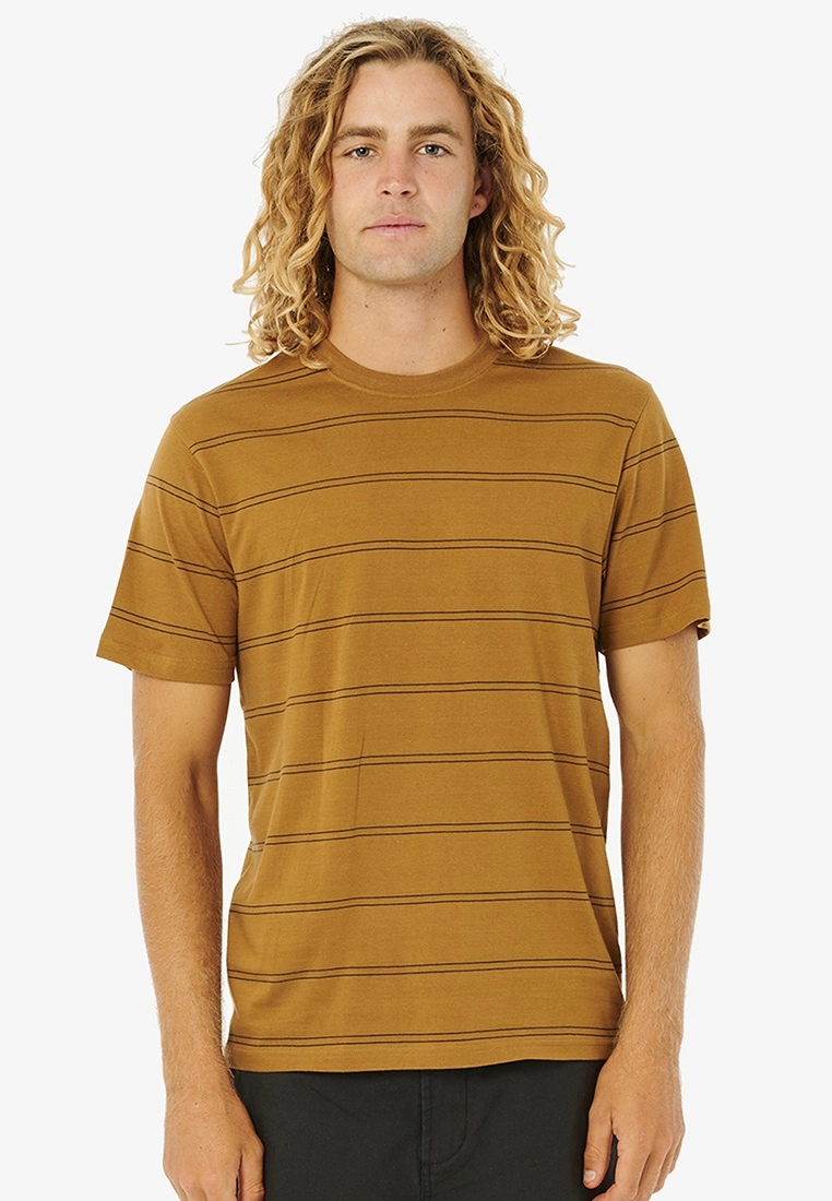 Rip Curl Plain Stripe Tee 1 Rip Curl Plain Stripe Tee
