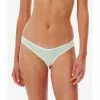 Rip Curl Premium Surf High Leg Skimpy Coverage Bikini Bottom