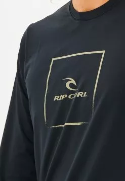 Rip Curl Corp Icon Long Sleeve UV Rashguard -Rip Curl Sales rip curl 7412 2855426 3