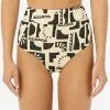 Rip Curl New Wave High Waist Cheeky Coverage Bikini Bottom
