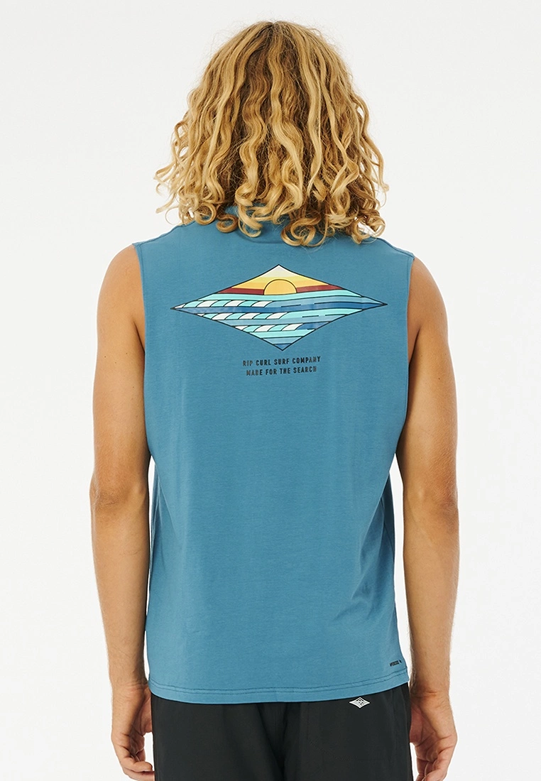 Rip Curl VaporCool Line Up Muscle Top 2 Rip Curl VaporCool Line Up Muscle Top - Image 2