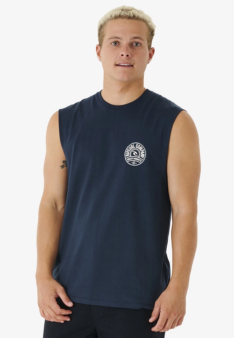 Rip Curl Stapler Muscle Tank Top 1 Rip Curl Stapler Muscle Tank Top