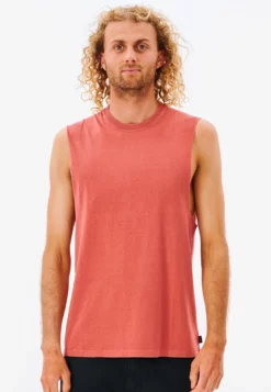 Rip Curl Plain Wash Muscle Tank Top