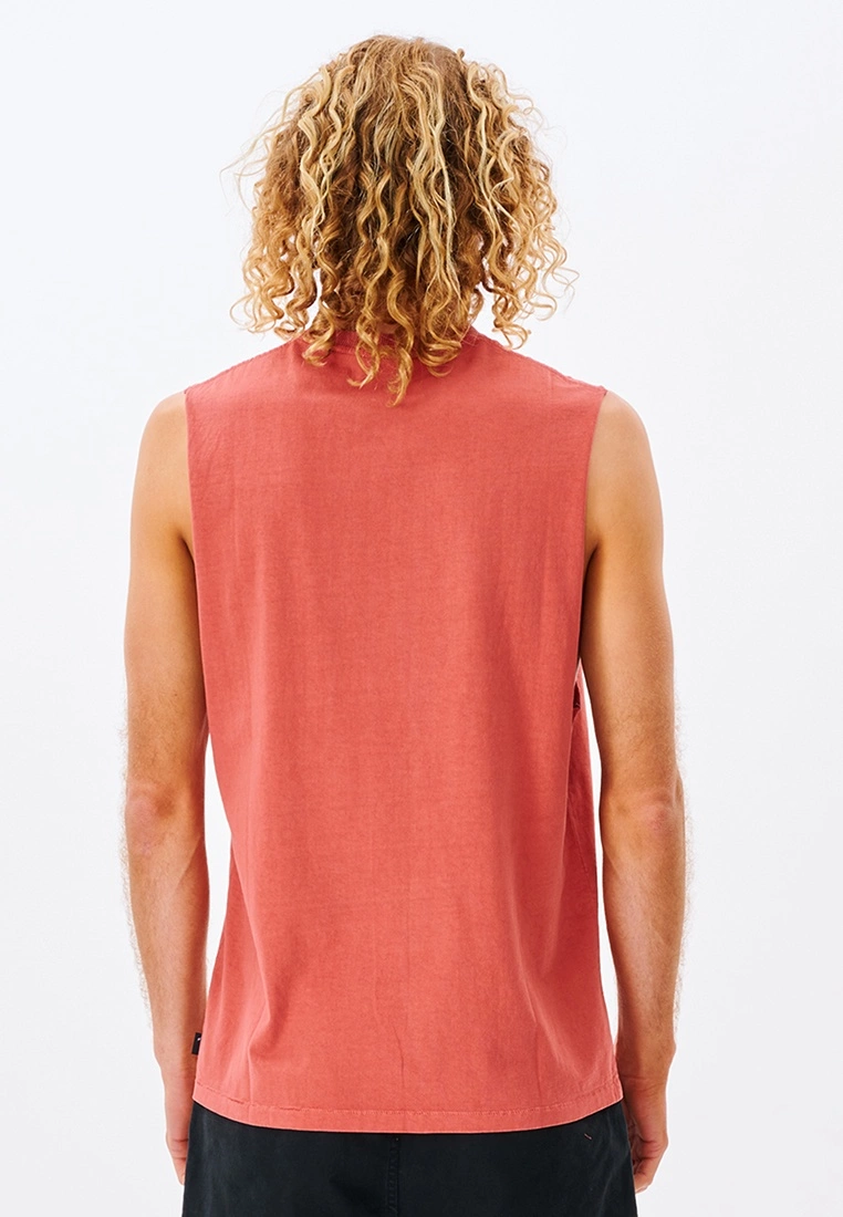 Rip Curl Plain Wash Muscle Tank Top 2 Rip Curl Plain Wash Muscle Tank Top - Image 2