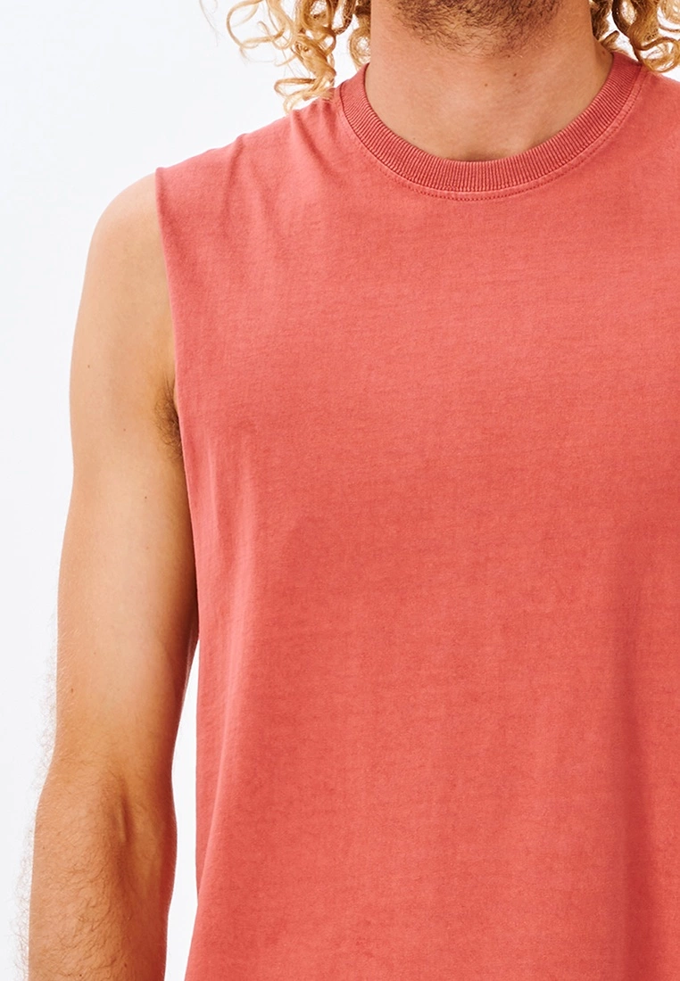 Rip Curl Plain Wash Muscle Tank Top 3 Rip Curl Plain Wash Muscle Tank Top - Image 3