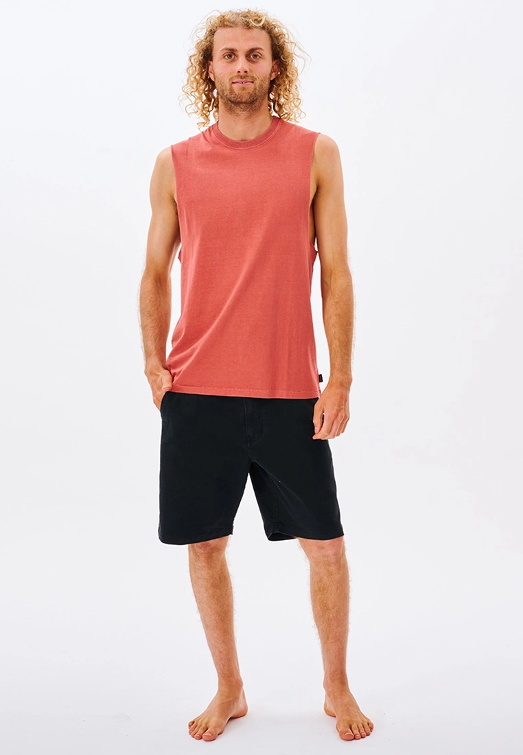 Rip Curl Plain Wash Muscle Tank Top 5 Rip Curl Plain Wash Muscle Tank Top - Image 5