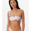 Rip Curl Surf Trip One Shoulder Crop Bikini Top